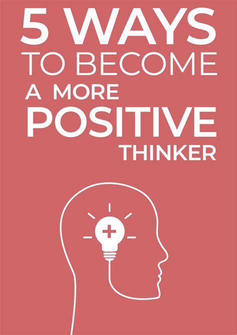 Amp Quot 5 Ways To Become A More Positive Thinker Amp Quot Amp Quot 5 Ways To Become A More Positive Thinker Amp Quot