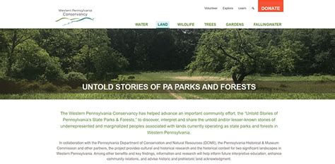 Amp Quot Untold Stories Of Pennsylvania Parks And Forests Amp Quot Launched Department Of Anthropology