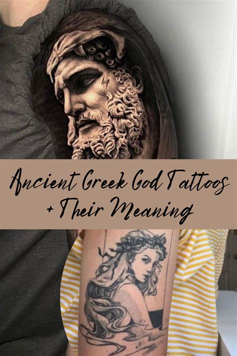 Ancient Greek God Tattoos Their Meaning Tattoo Glee Ancient Greek God Tattoos Their Meaning Tattoo Glee