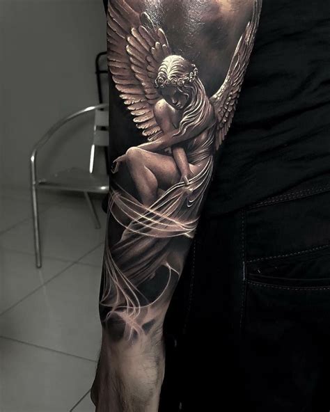 5 Angel Forearm Tattoo Ideas