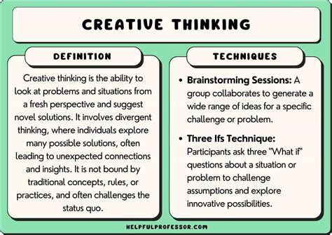 5 Ways Creative Thinking