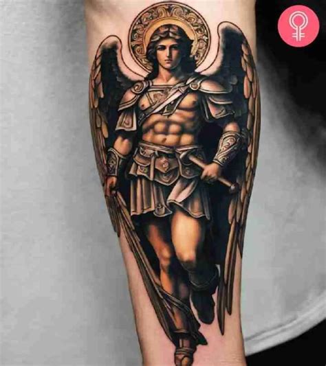 Archangel Michael Tattoos For Men 73 Amazing St Michael Tattoo Designs Archangel Michael Tattoos For Men 73 Amazing St Michael Tattoo Designs