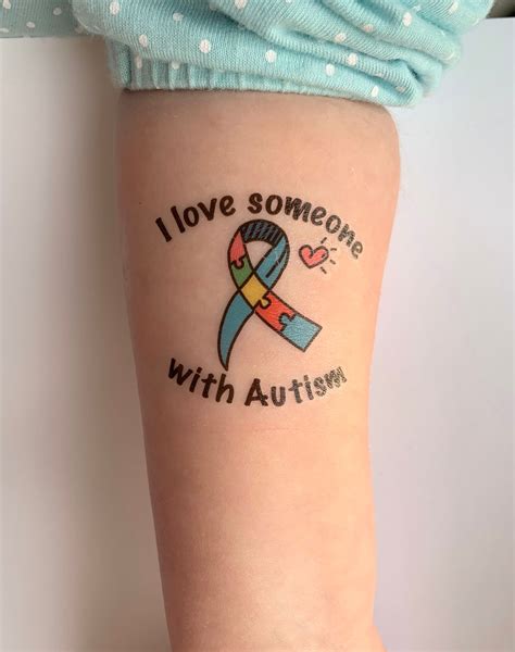 Autism Awareness Temporary Tattoo Puzzle Ribbon Support Etsy New Zealand Autism Awareness Temporary Tattoo Puzzle Ribbon Support Etsy New Zealand