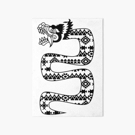 Aztec Tribal Serpent Dragon Black Art Board Print For Sale By Jakes Waves Redbubble Aztec Tribal Serpent Dragon Black Art Board Print For Sale By Jakes Waves Redbubble