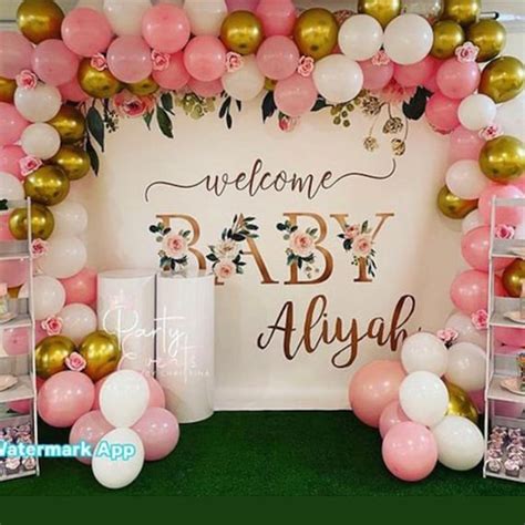 Baby Shower Girl Backdrop At Emma Lowell Blog