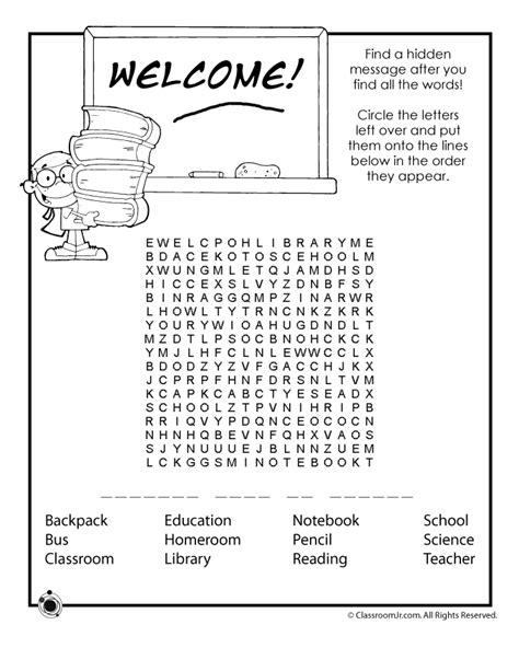 Back To School Worksheets Woo Jr Kids Activities Children S Publishing Back To School Worksheets Woo Jr Kids Activities Children S Publishing