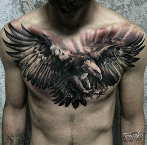 Bald Eagle Chest Tattoo Bald Eagle Chest Tattoo