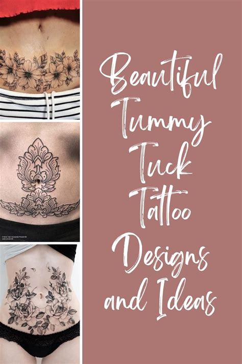 Beautiful Tummy Tuck Tattoo Designs And Ideas Tattoo Glee