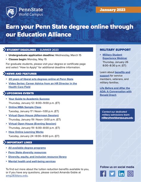 Benefits Of The Edassist Education Alliance With Penn State World Campus Edassist Penn State Benefits Of The Edassist Education Alliance With Penn State World Campus Edassist Penn State