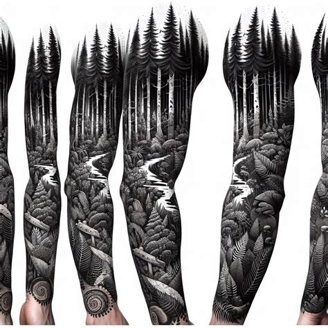 Best Forest Sleeve Tattoo Ideas Vondy