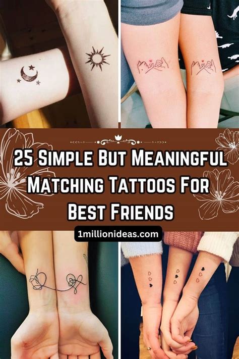 Best Friend Tattoos Show Some Love For Your Bff Tattoodo