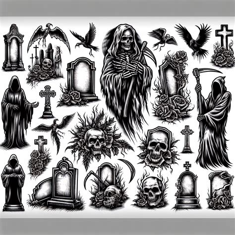 Best Graveyard Tattoo Ideas Vondy Best Graveyard Tattoo Ideas Vondy