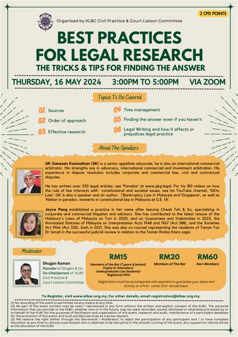 Best Practices For Legal Research The Tricks Tips For Finding The Answer On 16 May 2024 Kl Bar
