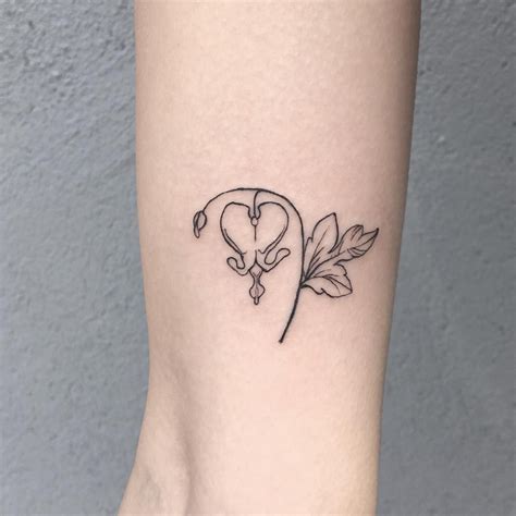 Bleeding Heart Flower Tattoo Meaning