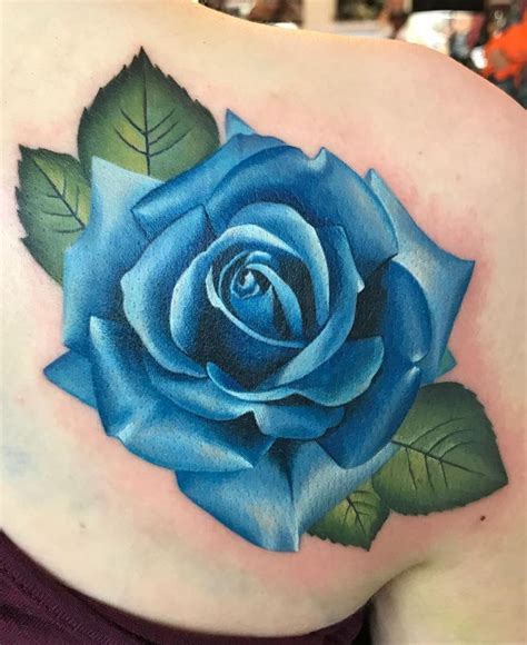 Blue Rose Tattoo Drawing Tattoo Style Trends