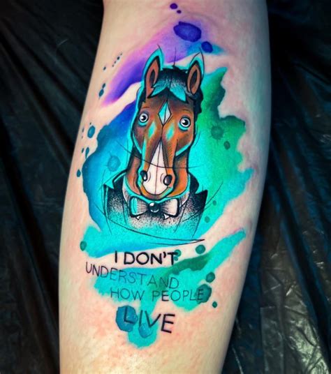 5 BoJack Horseman Tattoo Ideas
