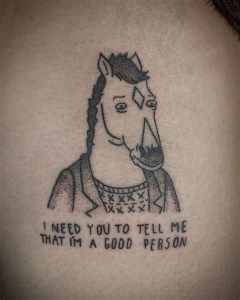 Bojack Horseman Tattoos All Things Tattoo