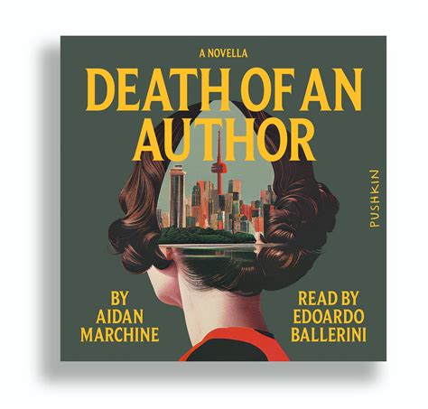 Book Review Death Of An Author By Aidan Marchine The New York Times