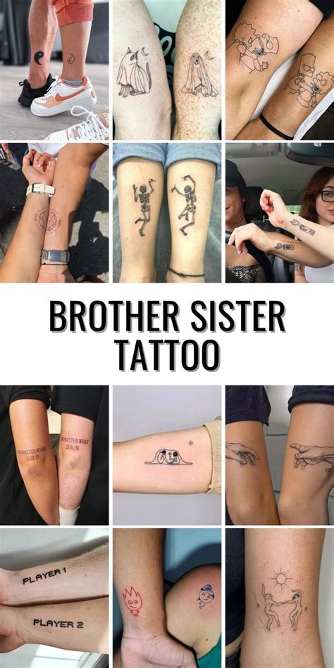 Brother Sister Tattoo Ideas