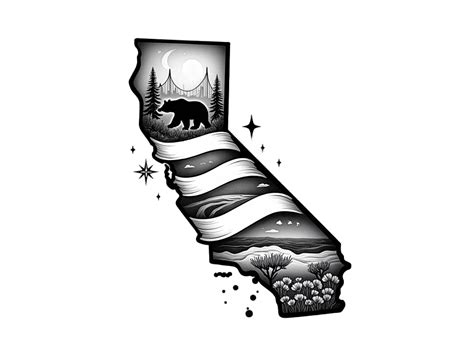 California Tattoo Ideas For Guys Printable California Tattoo Ideas For Guys Printable