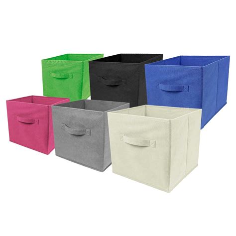 Canvas Storage Bins With Handles Fabric Storage Box Choice Of Canvas Storage Bins With Handles Fabric Storage Box Choice Of