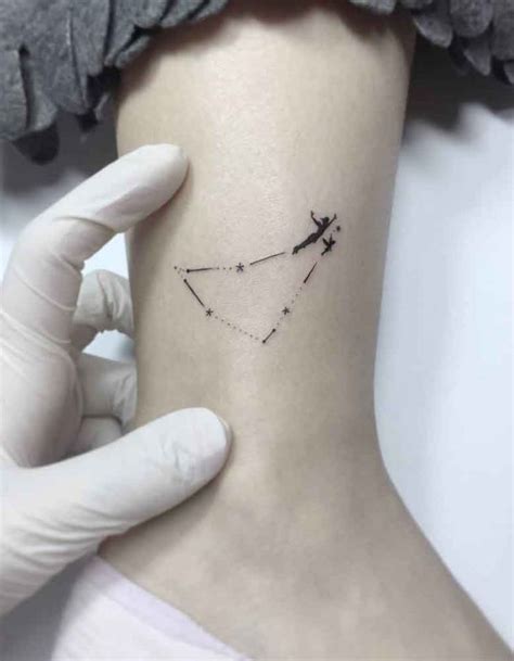 Capricorn Constellation Tattoo Design