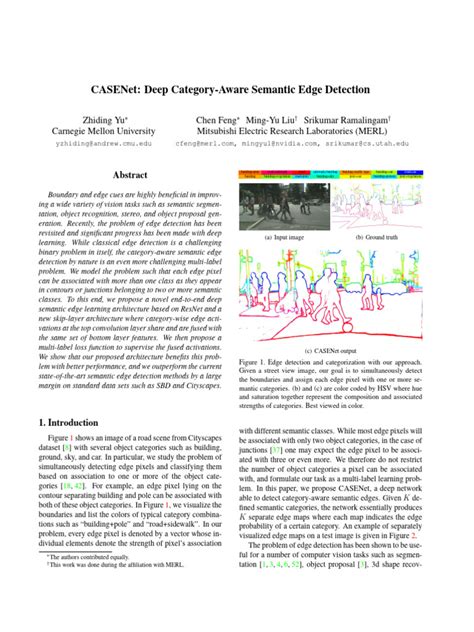 Casenet Deep Category Aware Semantic Edge Detection Csdn Casenet Deep Category Aware Semantic Edge Detection Csdn
