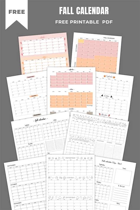 Cee Fall Calendar Cee Fall Calendar