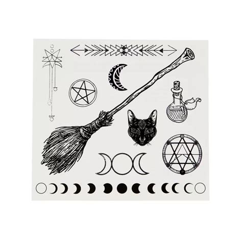 Celestial Witch Tattoos Spirithalloween Com Celestial Witch Tattoos Spirithalloween Com