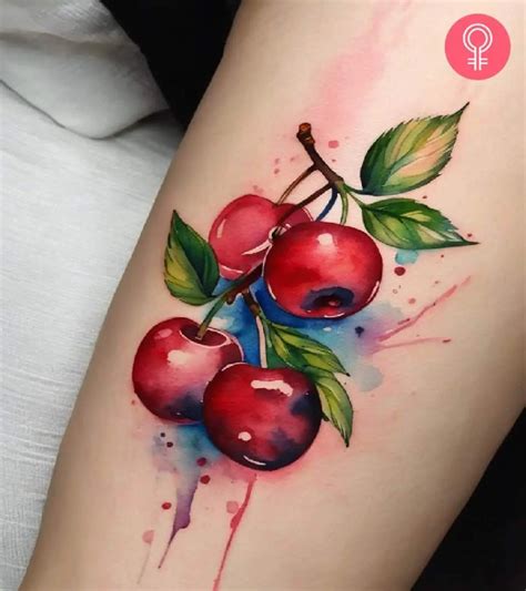 5 Cherry Tattoo Designs
