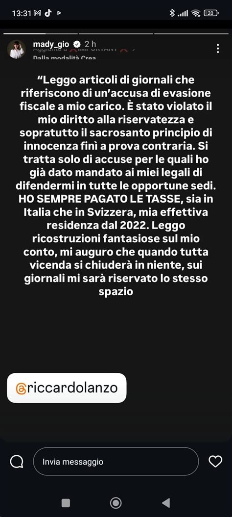 Chi Mady Gio Star Di Onlyfans Denunciata Per Presunta Evasione Fiscale Vanity Fair Italia Chi Mady Gio Star Di Onlyfans Denunciata Per Presunta Evasione Fiscale Vanity Fair Italia