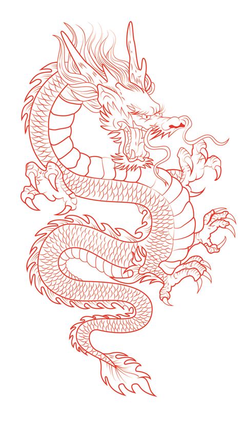 Chinese Dragon Tattoo Designs