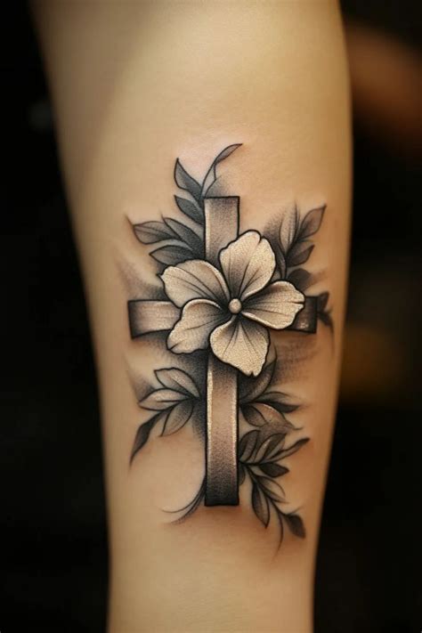Christian Cross Tattoo Design Ideas Cross Tattoos For Women Tattoos For Women Flowers Cross