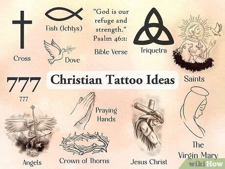 Christian Tattoo Ideas For Men Women What They Mean Christian Tattoo Ideas For Men Women What They Mean