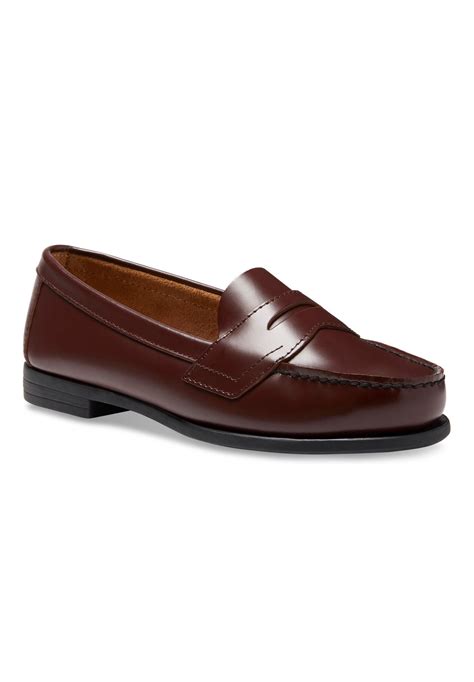 Classic Ii Slip On Penny Loafer Burgundy Woman Within