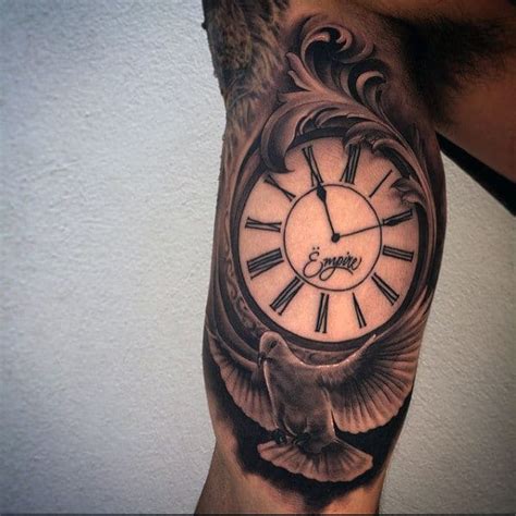 Clock Tattoo Inside Bicep At Darcy Simoi Blog Clock Tattoo Inside Bicep At Darcy Simoi Blog