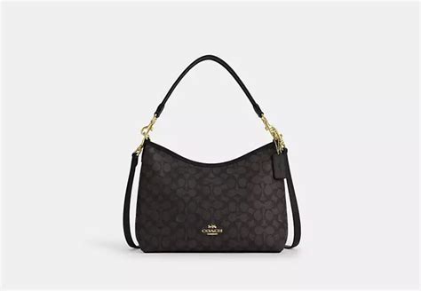 Coach Mc Laurel Shoulder Bag In Signature Canvas Coach Mc Laurel Shoulder Bag In Signature Canvas