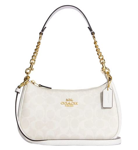 Coach Teri Shoulder Bag In Signature Canvas