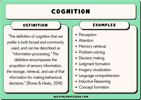 Cognition Matters