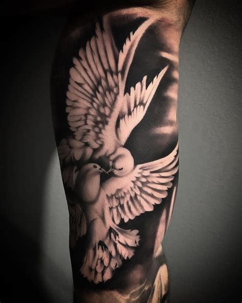Collared Dove Tattoo At Christopher Schauer Blog