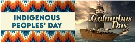 Columbus Day Vs Indigenous Peoples Day Columbus Day Vs Indigenous Peoples Day