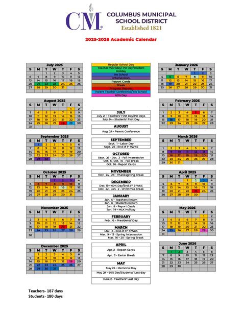 Columbus Municipal School District Ms Calendar 25 26 Revised Pdf Educounty Columbus Municipal School District Ms Calendar 25 26 Revised Pdf Educounty