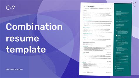Combination Resume Templates Hybrid Resume Templates By Enhancv Pdf Txt Combination Resume Templates Hybrid Resume Templates By Enhancv Pdf Txt