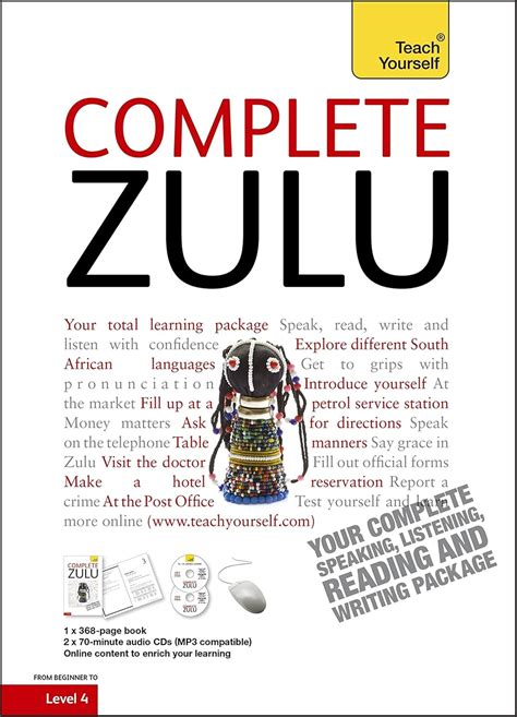Complete Zulu Beginner To Intermediate Course Learn To Read Write Speak And Understand A New Language With Teach Yourself Complete Zulu Beginner To Intermediate Course Learn To Read Write Speak And Understand A New Language With Teach Yourself