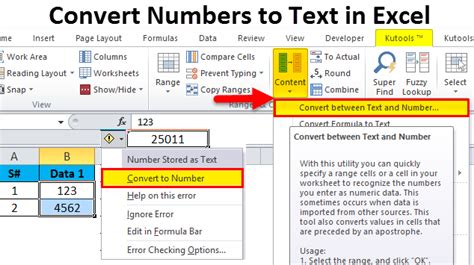 Convert Text To Numbers In Excel Top 5 Methods How To Guide Convert Text To Numbers In Excel Top 5 Methods How To Guide