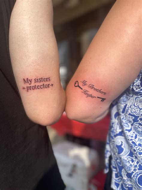 Cool Sister Tattoo 100 Matching Tattoos For Siblings To Celebrate