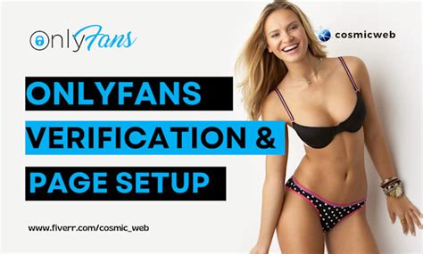 Create Onlyfans Account Setup Onlyfans Page And Verification By Cosmic Web Fiverr