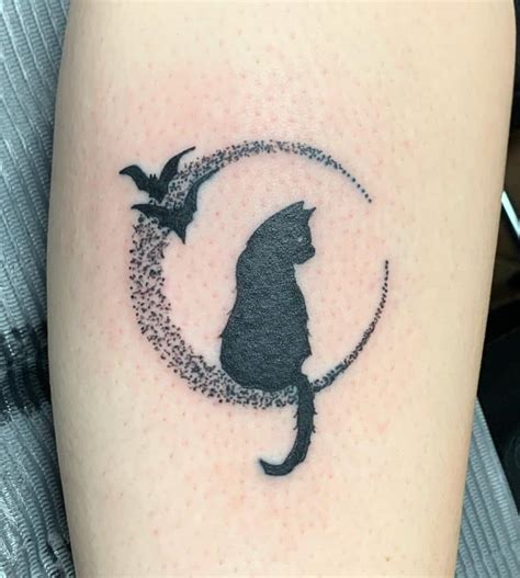 Creative Black Cat Tattoo Ideas