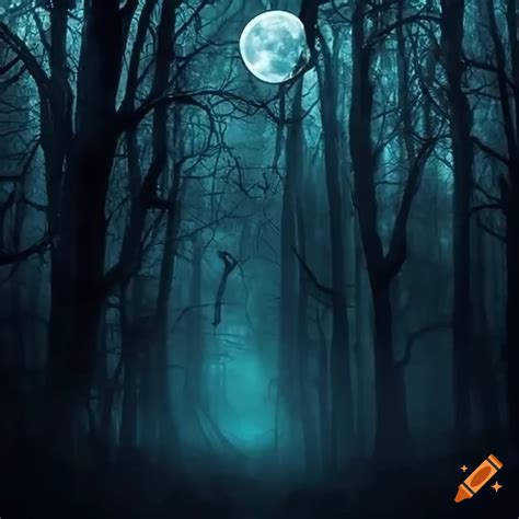 Creepy Forest Moon Creepy Forest Moon
