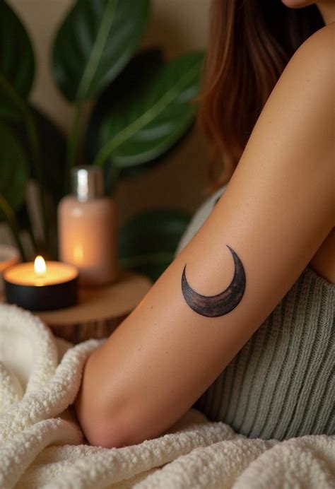 Crescent Moon Tattoo Designs Cozy Vibes Crescent Moon Tattoo Designs Cozy Vibes